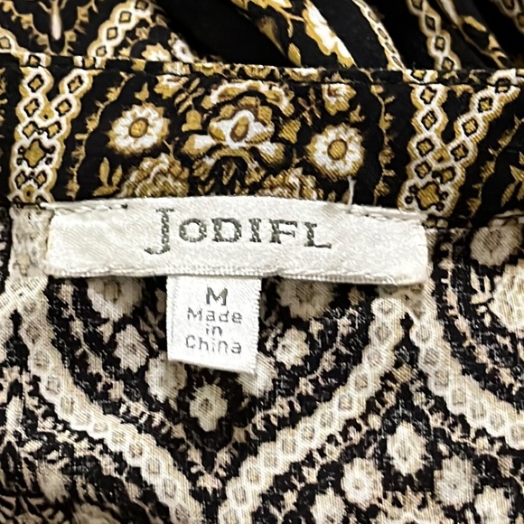 Jodifl Ladies Multicolor Shirt Size M - Picture 5 of 6